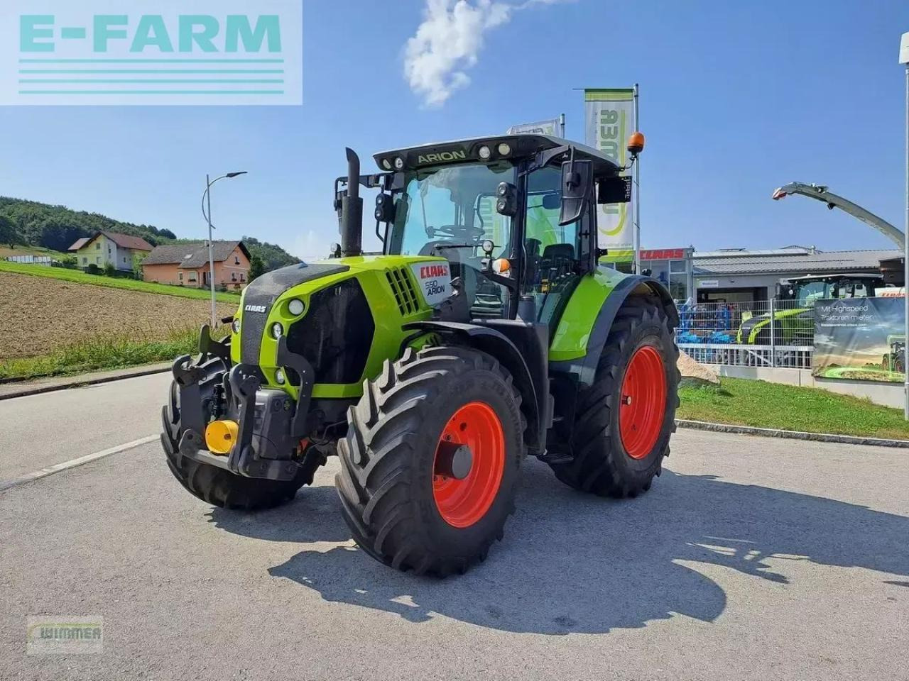 CLAAS arion 550 cmatic CMATIC - Traktor: billede 3 CLAAS arion 550 cmatic CMATIC - Traktor: billede 3