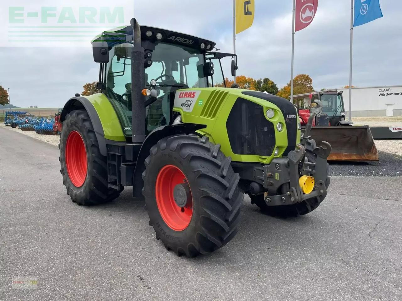 CLAAS arion 620 cmatic cebis CMATIC CEBIS - Traktor: billede 1 CLAAS arion 620 cmatic cebis CMATIC CEBIS - Traktor: billede 1