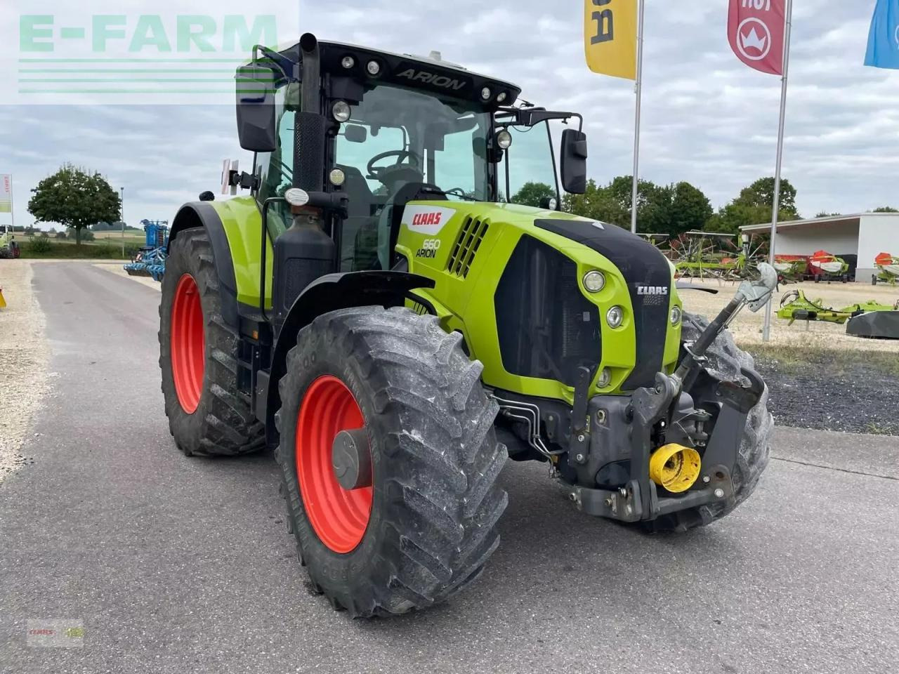 CLAAS arion 660 cmatic cebis preisreduziert CMATIC CEBIS - Traktor: billede 1 CLAAS arion 660 cmatic cebis preisreduziert CMATIC CEBIS - Traktor: billede 1