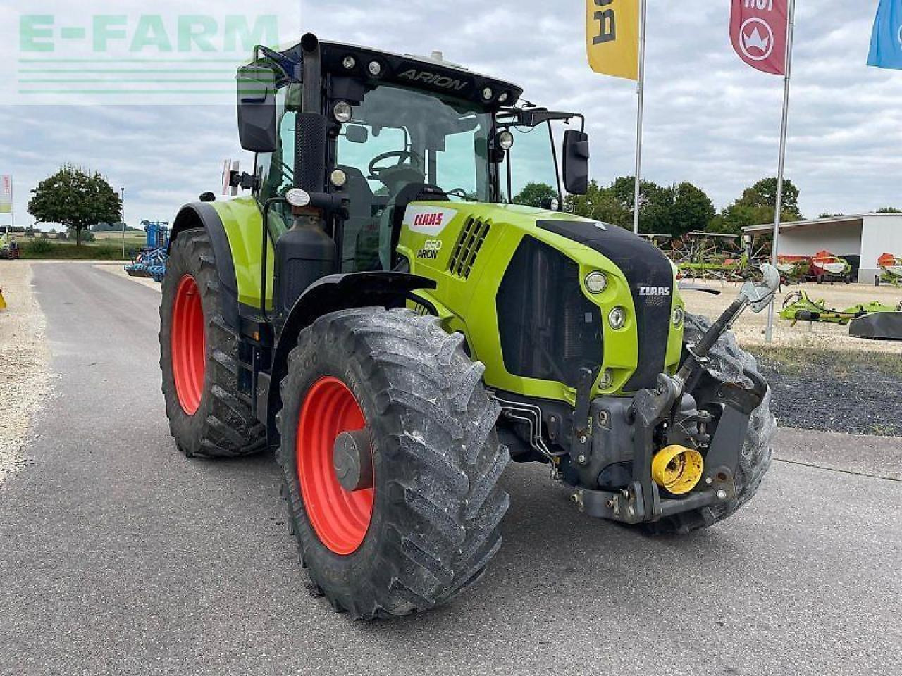 CLAAS arion 660 cmatic cebis preisreduziert CMATIC CEBIS - Traktor: billede 1 CLAAS arion 660 cmatic cebis preisreduziert CMATIC CEBIS - Traktor: billede 1
