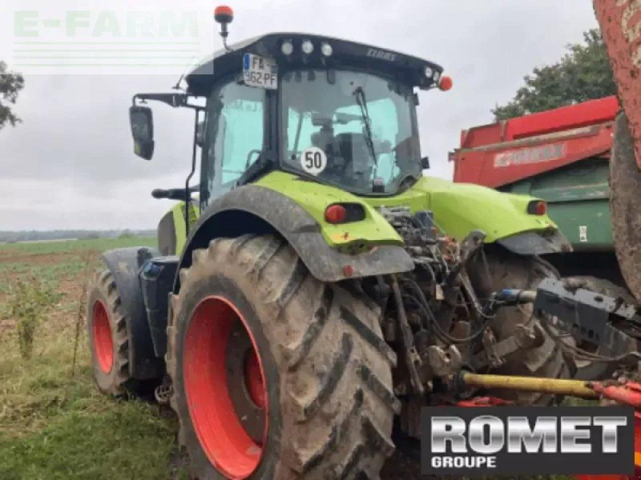CLAAS axion 800 - Traktor: billede 4 CLAAS axion 800 - Traktor: billede 4