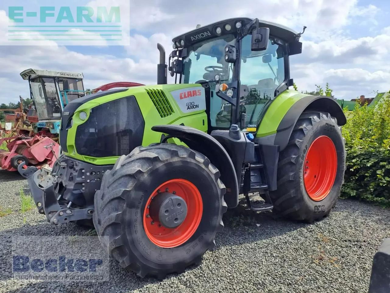 CLAAS axion 830 c-matic CMATIC - Traktor: billede 1 CLAAS axion 830 c-matic CMATIC - Traktor: billede 1