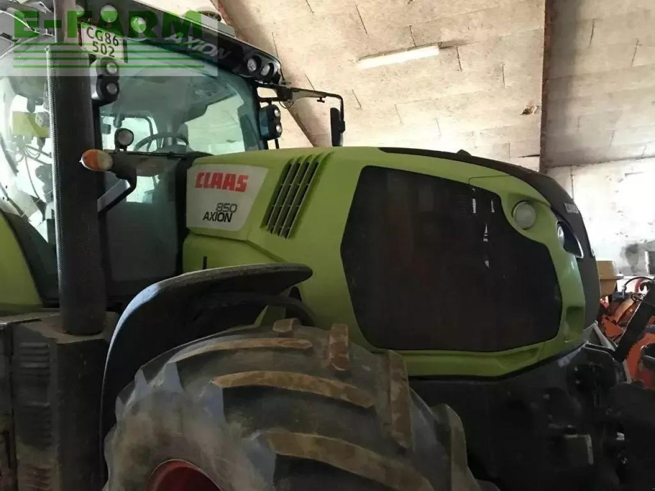 CLAAS axion 850 cebis - Traktor: billede 4 CLAAS axion 850 cebis - Traktor: billede 4