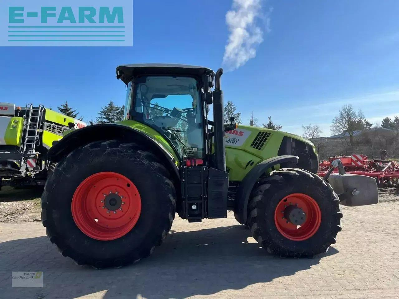 CLAAS axion 850 cebis hexashift HEXASHIFT CEBIS - Traktor: billede 4 CLAAS axion 850 cebis hexashift HEXASHIFT CEBIS - Traktor: billede 4