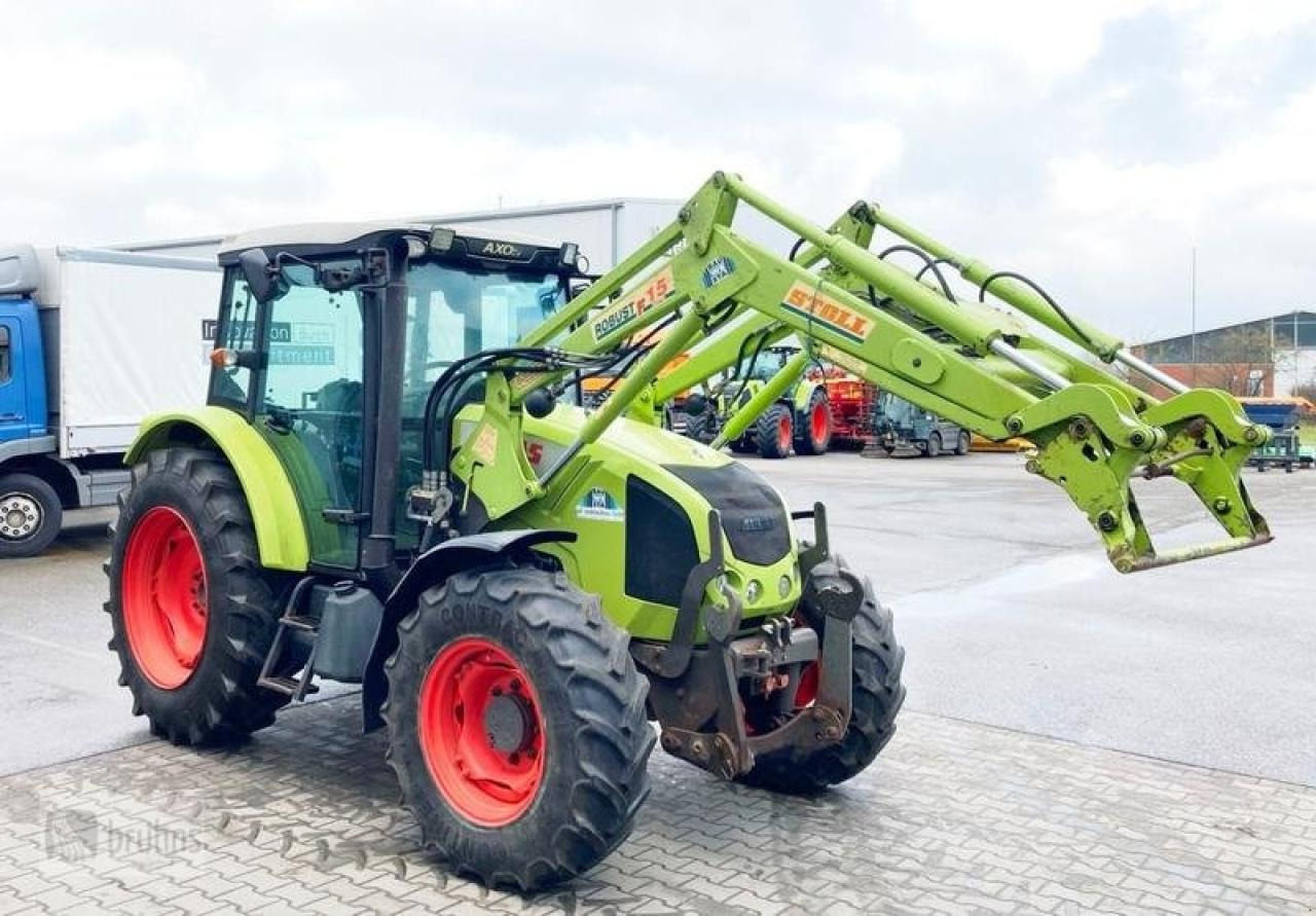 CLAAS axos 320 mit stoll frontlader - Traktor: billede 1 CLAAS axos 320 mit stoll frontlader - Traktor: billede 1
