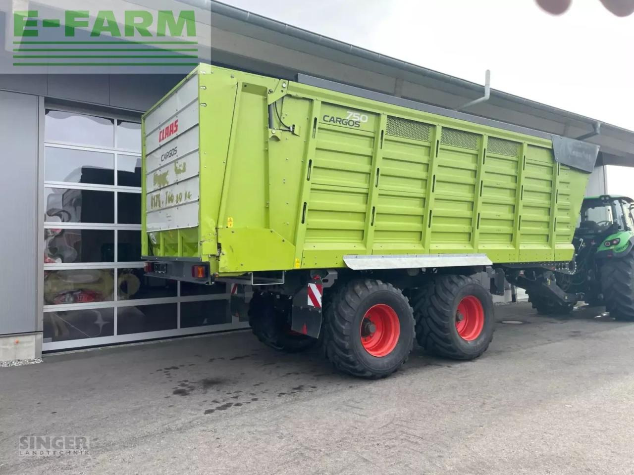 CLAAS cargos 750 - Landbrugs tipvogn: billede 5 CLAAS cargos 750 - Landbrugs tipvogn: billede 5