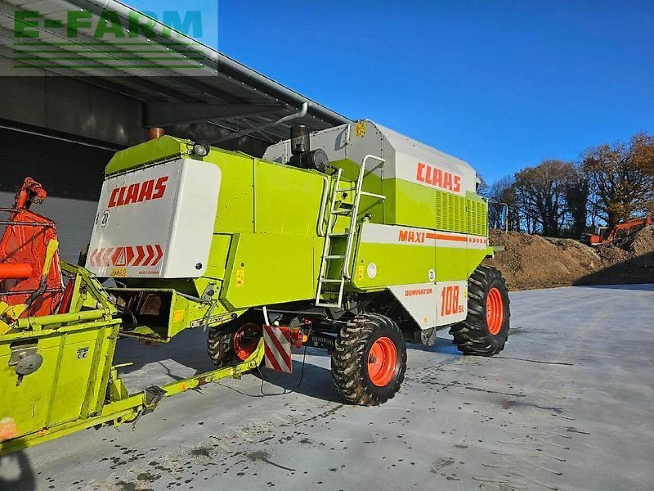 Mejetærsker CLAAS dominator 108 sl maxi "gepflegte maschine": billede 8