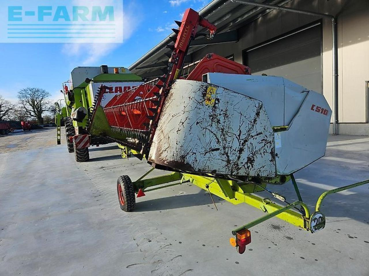 Mejetærsker CLAAS dominator 108 sl maxi "gepflegte maschine": billede 10