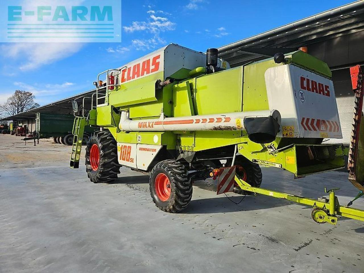 CLAAS dominator 108 sl maxi "gepflegte maschine" - Mejetærsker: billede 4 CLAAS dominator 108 sl maxi "gepflegte maschine" - Mejetærsker: billede 4