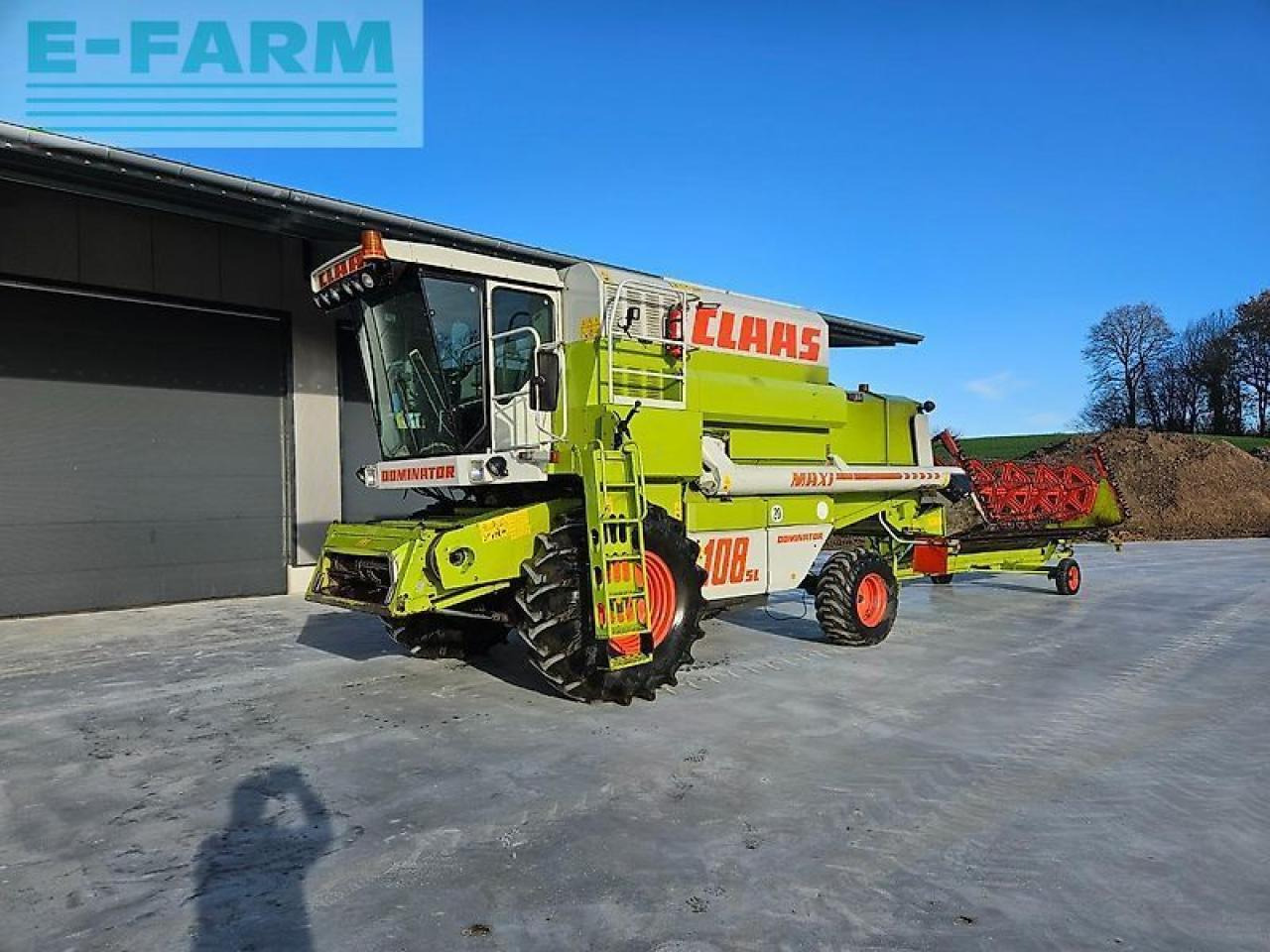 CLAAS dominator 108 sl maxi "gepflegte maschine" - Mejetærsker: billede 1 CLAAS dominator 108 sl maxi "gepflegte maschine" - Mejetærsker: billede 1