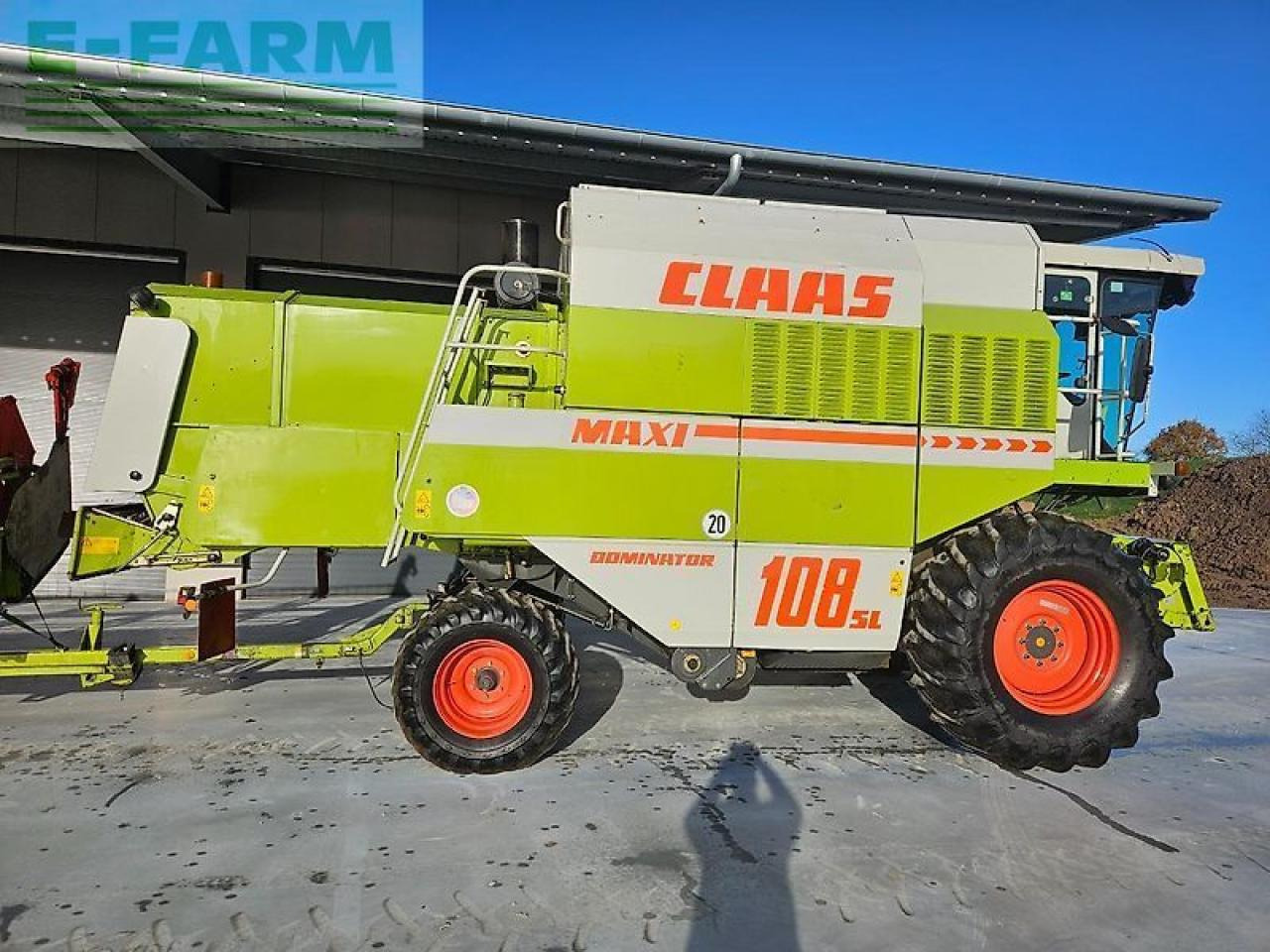 Mejetærsker CLAAS dominator 108 sl maxi "gepflegte maschine": billede 7