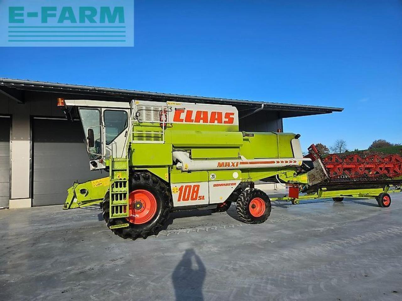 CLAAS dominator 108 sl maxi "gepflegte maschine" - Mejetærsker: billede 2 CLAAS dominator 108 sl maxi "gepflegte maschine" - Mejetærsker: billede 2