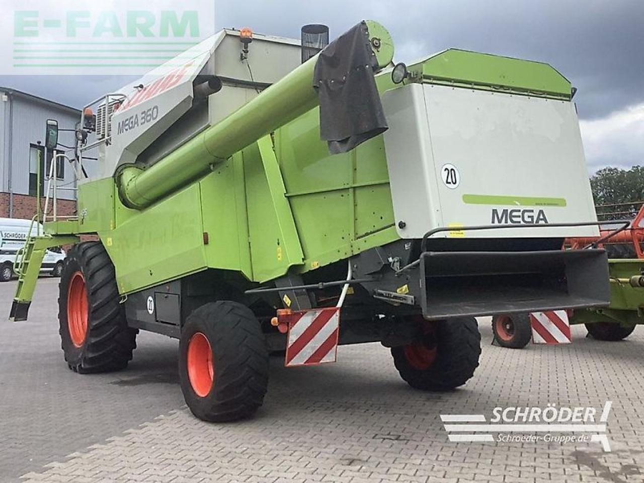 CLAAS dominator 360 mega + c 600 schneidwerk - Mejetærsker: billede 3 CLAAS dominator 360 mega + c 600 schneidwerk - Mejetærsker: billede 3