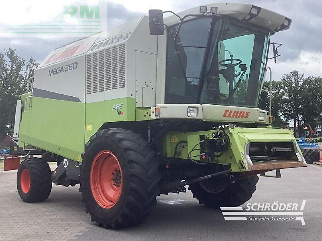 Mejetærsker CLAAS dominator 360 mega + c 600 schneidwerk: billede 7