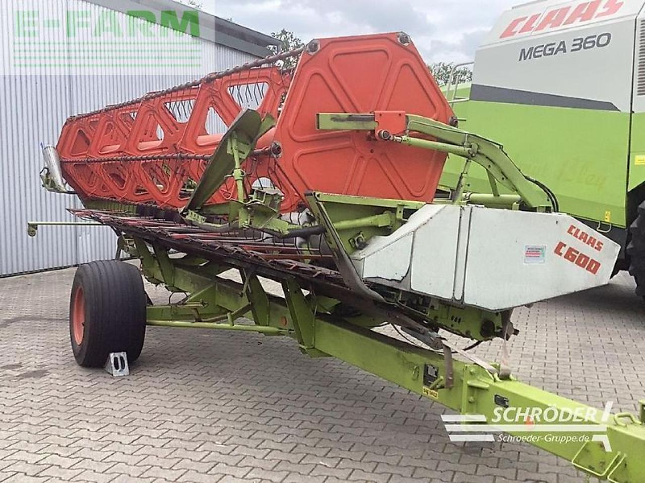 Mejetærsker CLAAS dominator 360 mega + c 600 schneidwerk: billede 18