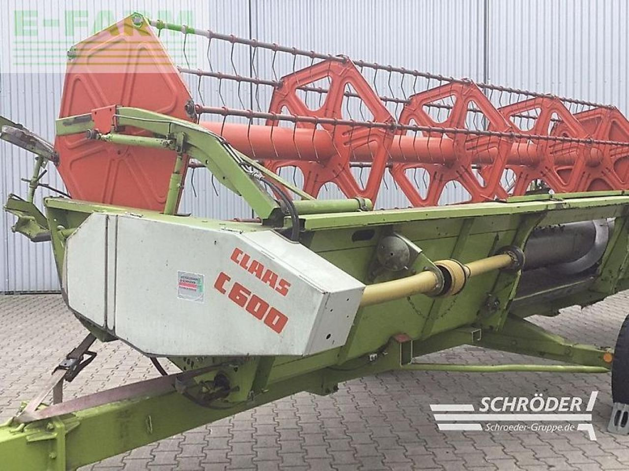 Mejetærsker CLAAS dominator 360 mega + c 600 schneidwerk: billede 14