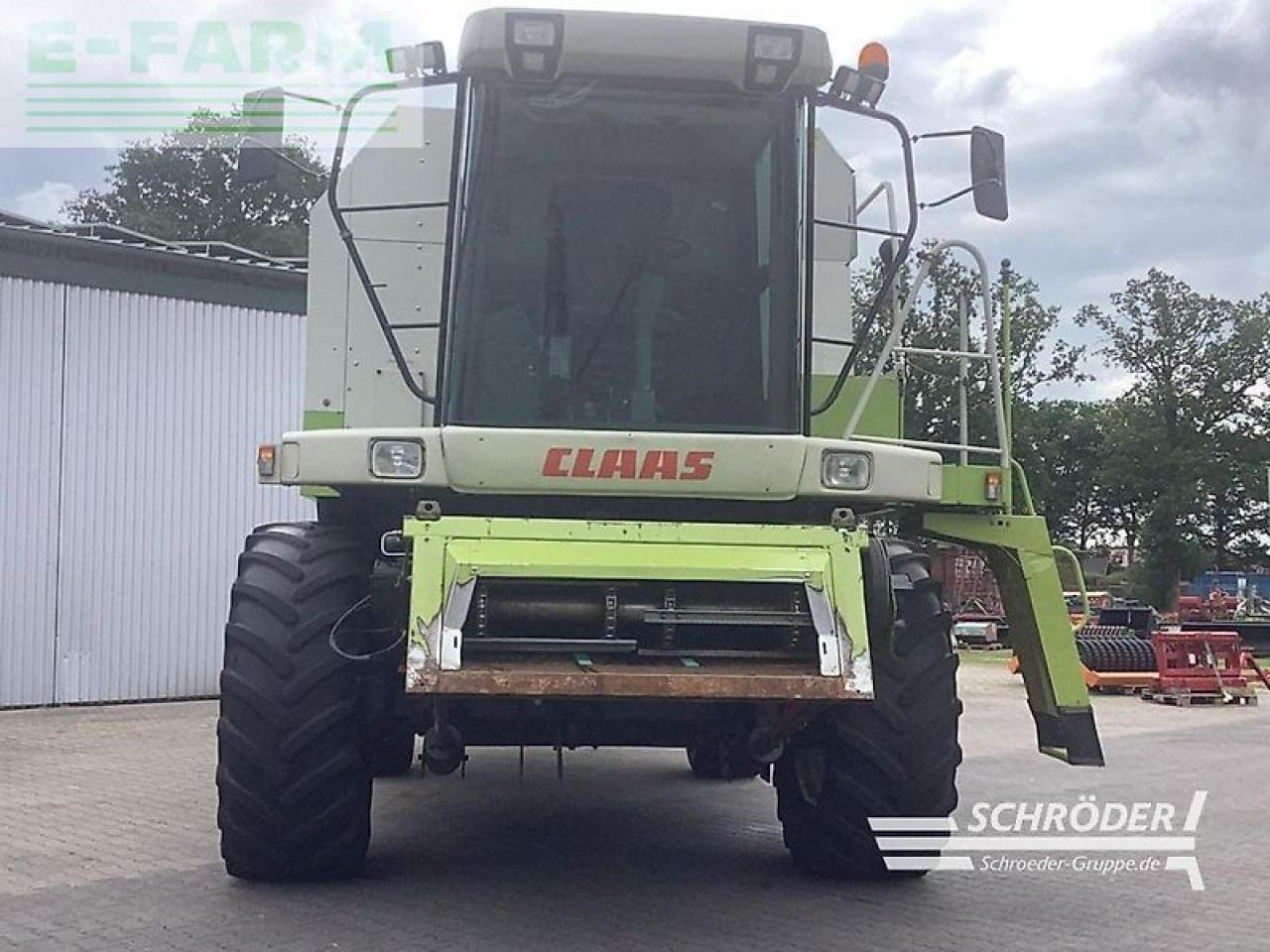 Mejetærsker CLAAS dominator 360 mega + c 600 schneidwerk: billede 8
