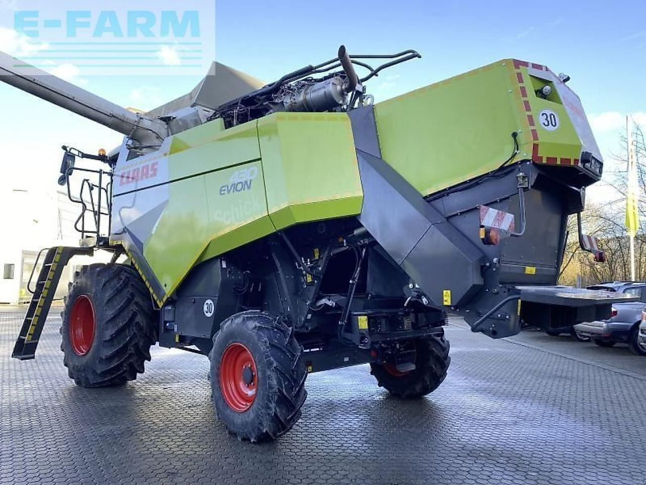 CLAAS evion 430+cerio 620+tw - Mejetærsker: billede 4 CLAAS evion 430+cerio 620+tw - Mejetærsker: billede 4