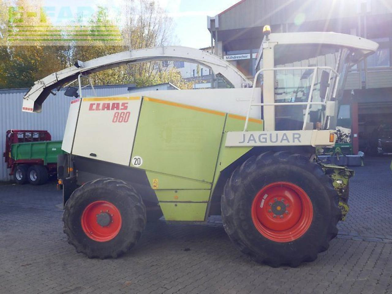 CLAAS jaguar 860 inkl. orbis 600 und pu 300 hd - Grønthøster: billede 4 CLAAS jaguar 860 inkl. orbis 600 und pu 300 hd - Grønthøster: billede 4