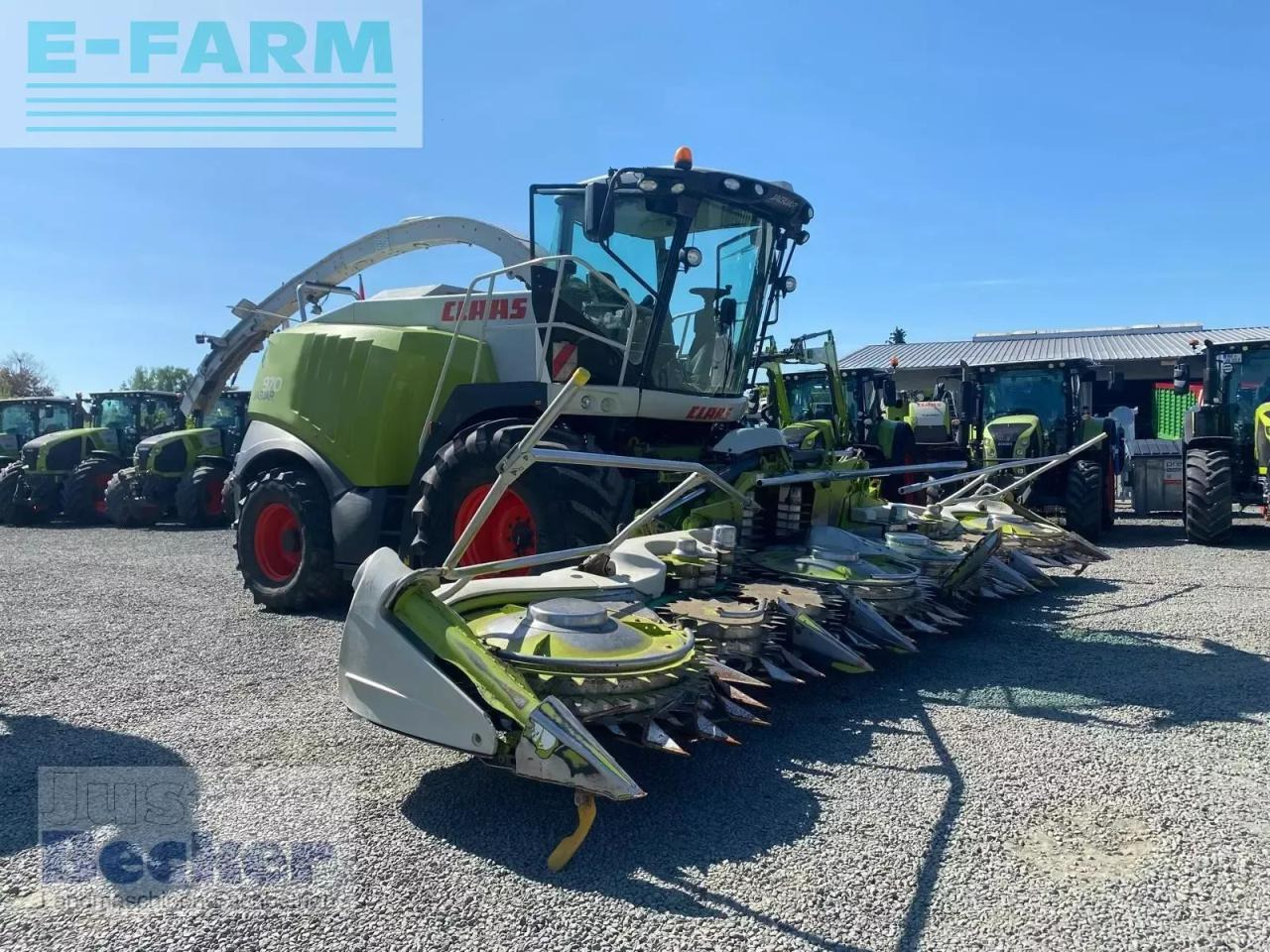 CLAAS jaguar 970 a - Grønthøster: billede 1 CLAAS jaguar 970 a - Grønthøster: billede 1