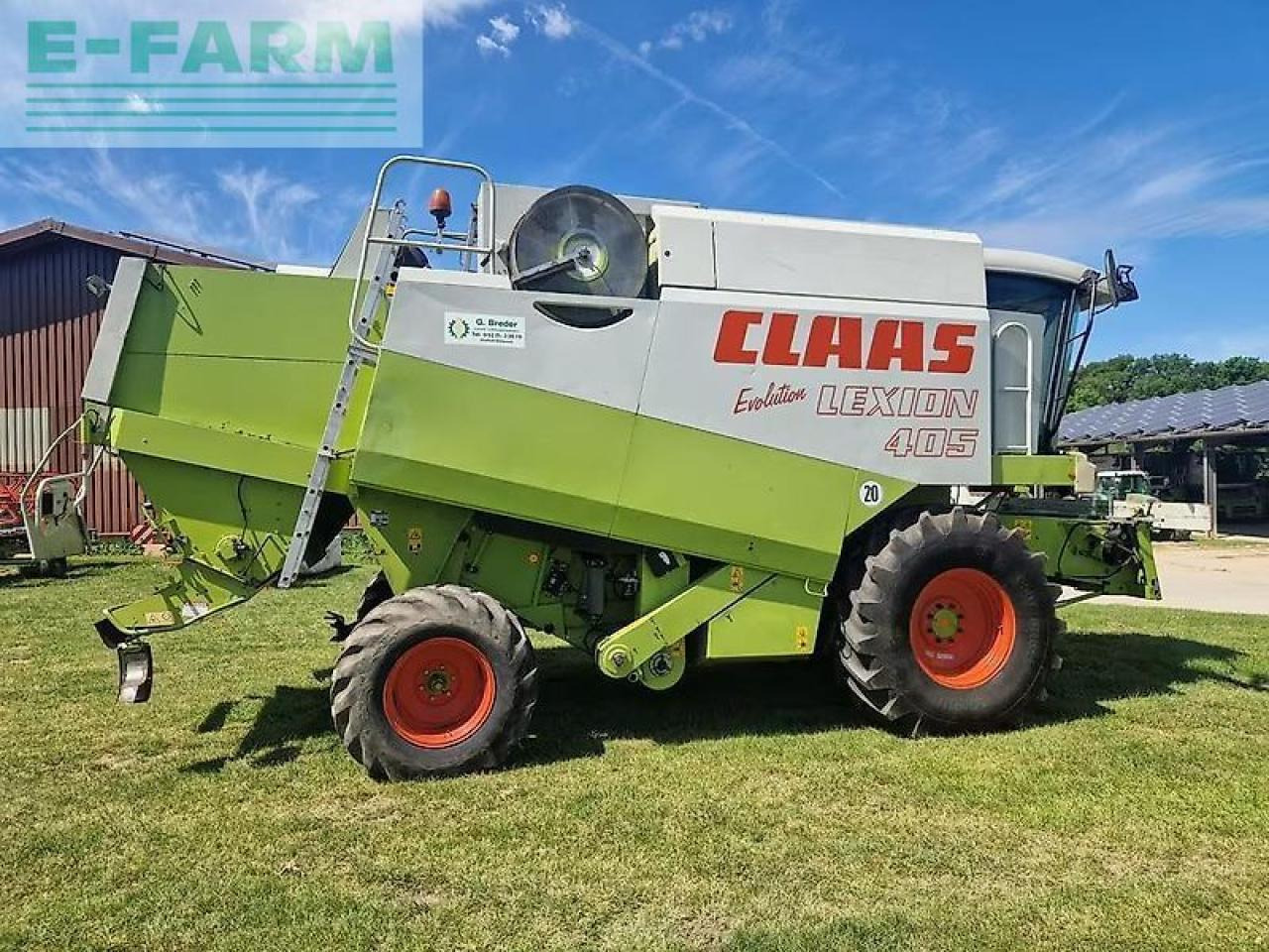 CLAAS lexion 405 - Mejetærsker: billede 2 CLAAS lexion 405 - Mejetærsker: billede 2