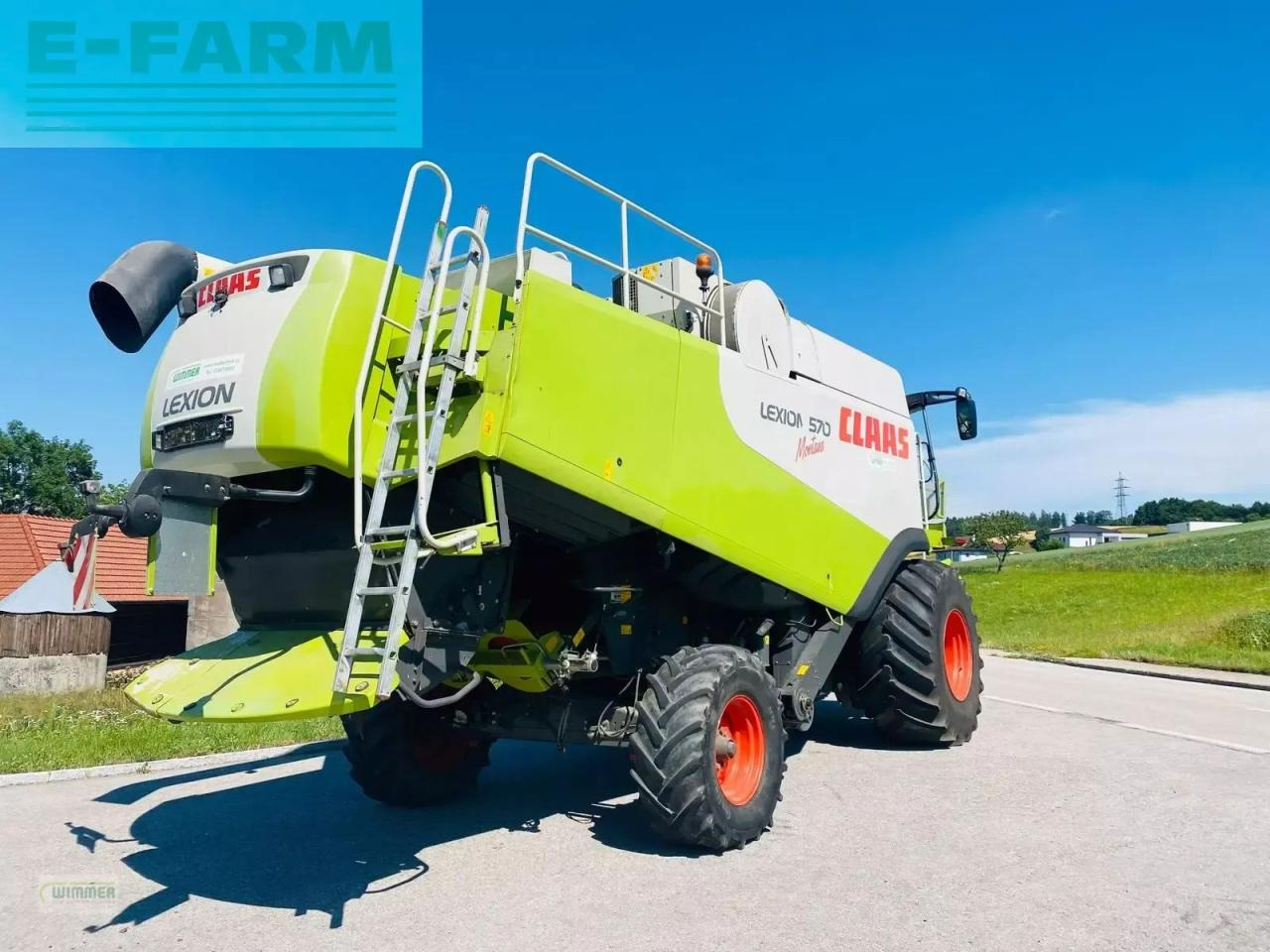 CLAAS lexion 570 montana - Mejetærsker: billede 3 CLAAS lexion 570 montana - Mejetærsker: billede 3