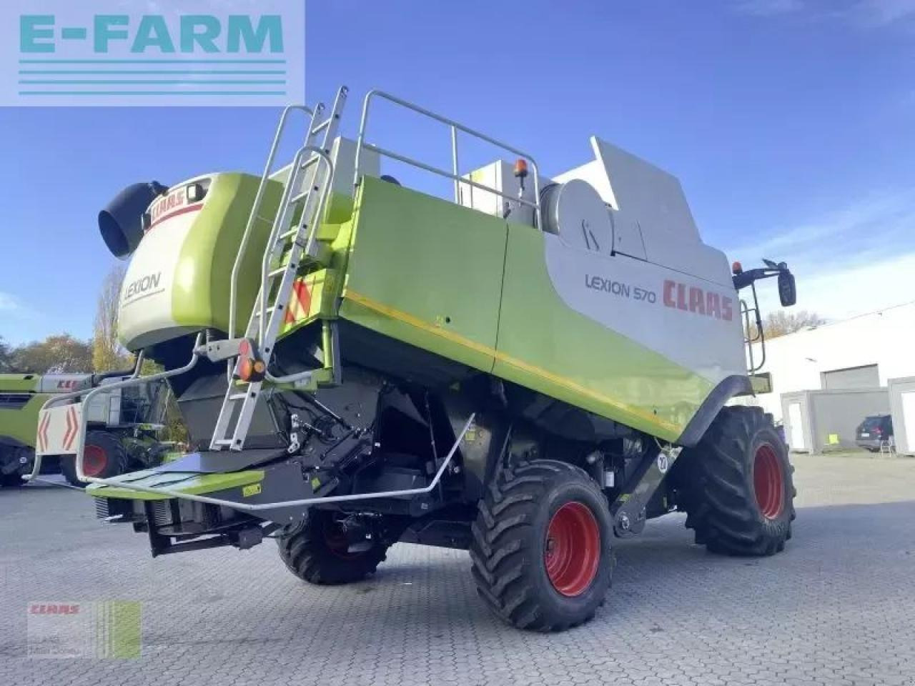 CLAAS lexion 570 + v750 + tw - Mejetærsker: billede 5 CLAAS lexion 570 + v750 + tw - Mejetærsker: billede 5