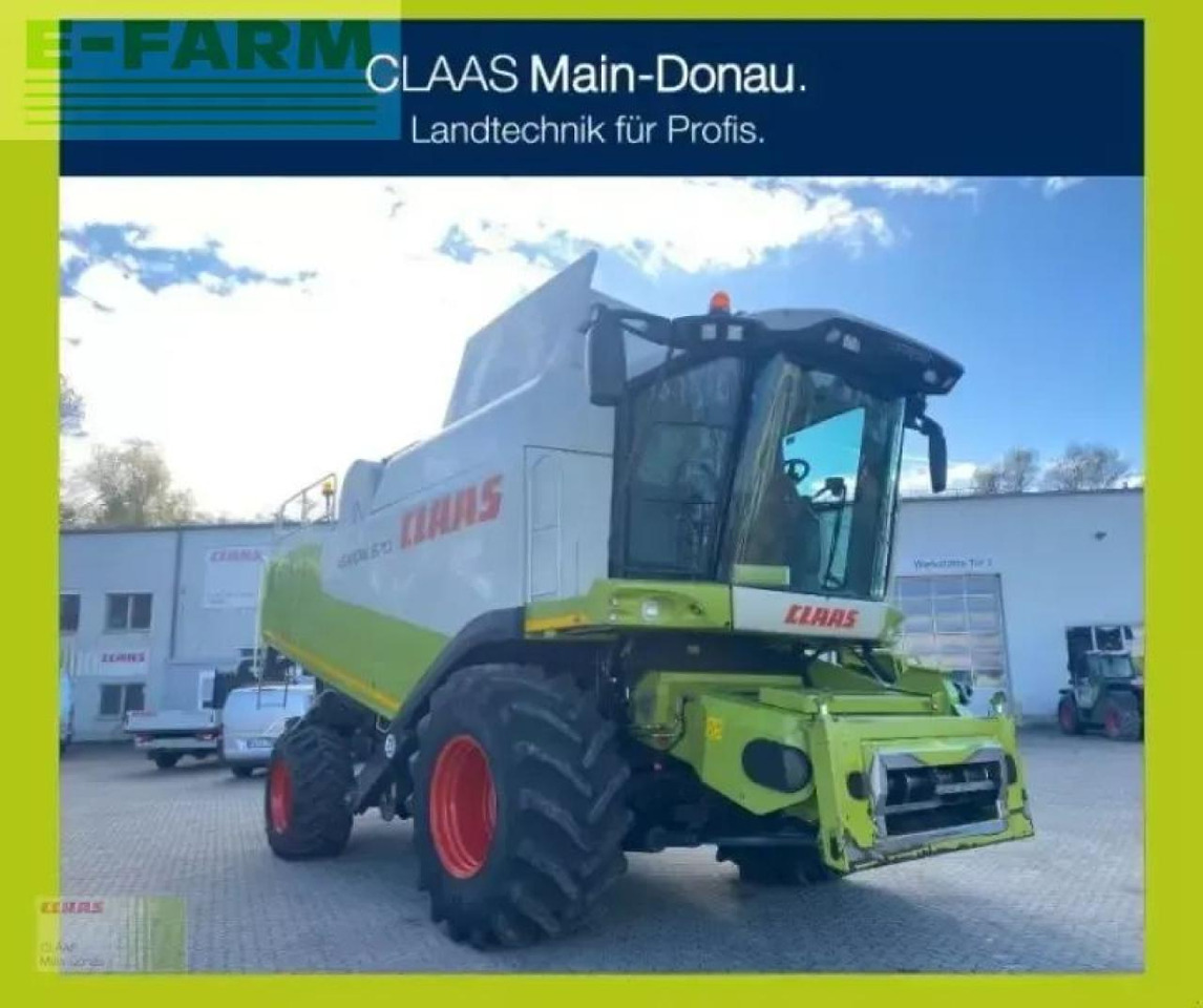 CLAAS lexion 570 + v750 + tw - Mejetærsker: billede 1 CLAAS lexion 570 + v750 + tw - Mejetærsker: billede 1