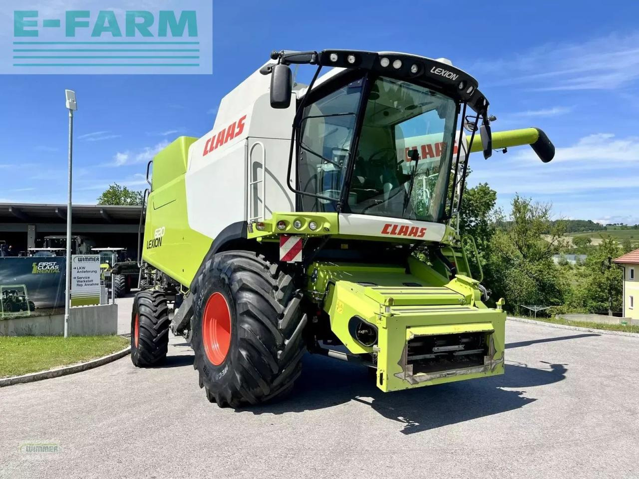 CLAAS lexion 620 - (gebrauchter lexion 600) - Mejetærsker: billede 3 CLAAS lexion 620 - (gebrauchter lexion 600) - Mejetærsker: billede 3