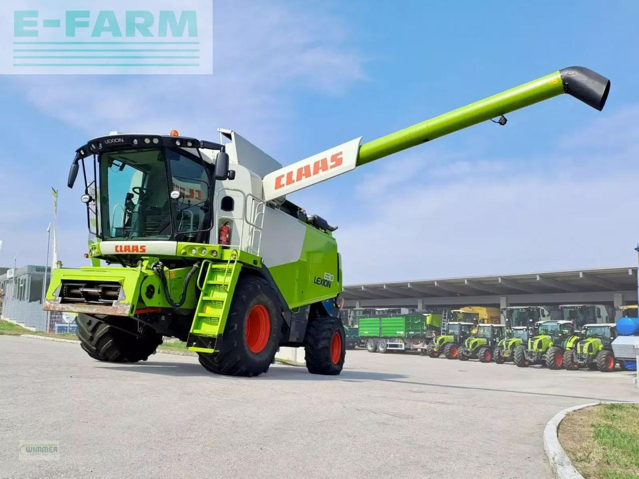 CLAAS lexion 630 - allrad - Mejetærsker: billede 1 CLAAS lexion 630 - allrad - Mejetærsker: billede 1