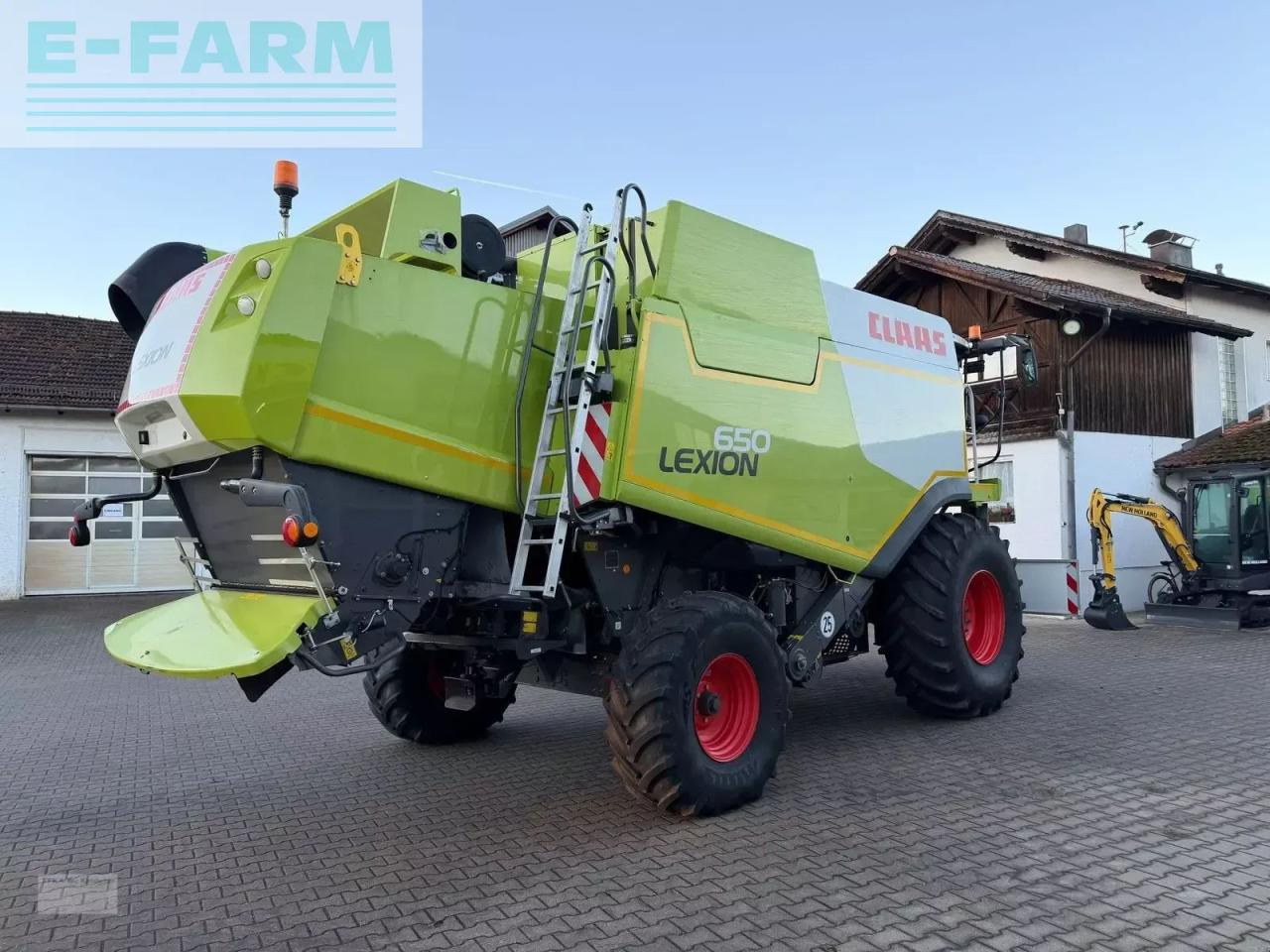 Mejetærsker CLAAS lexion 650 (stage iiib): billede 6 Mejetærsker CLAAS lexion 650 (stage iiib): billede 6