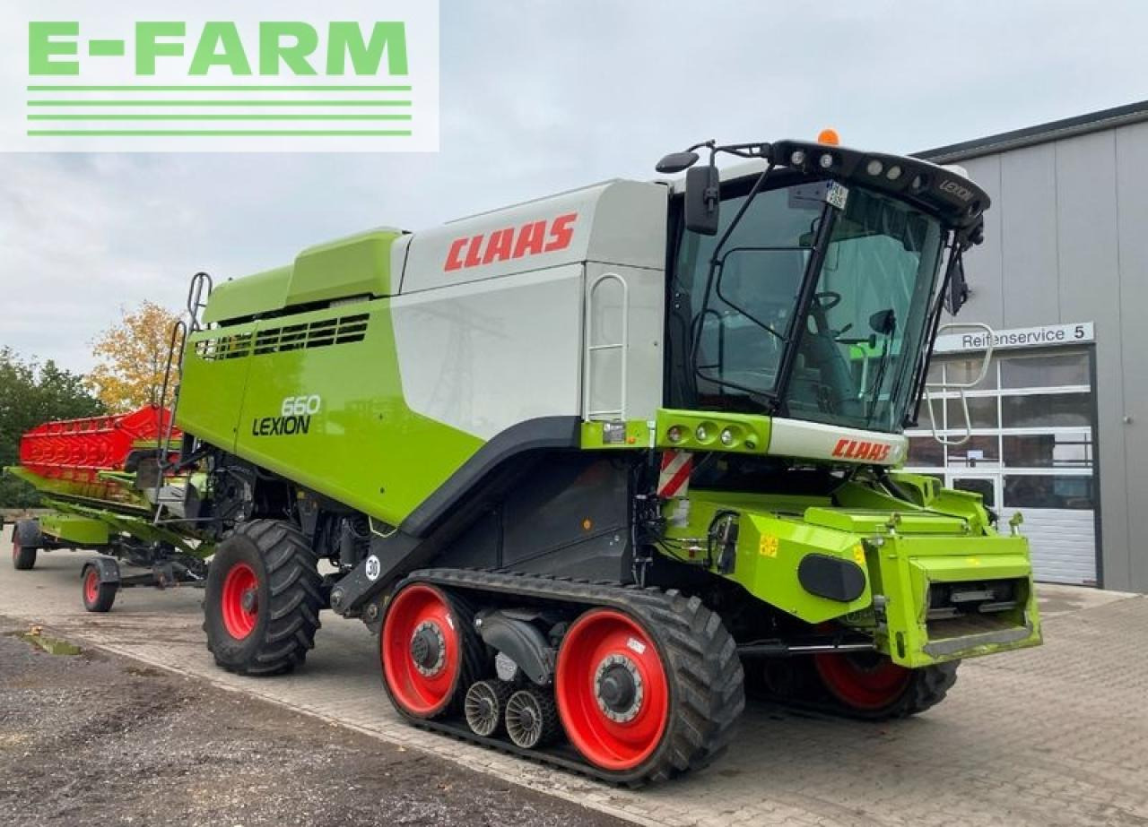 CLAAS lexion 660 tt mit vario 930 - Mejetærsker: billede 1 CLAAS lexion 660 tt mit vario 930 - Mejetærsker: billede 1