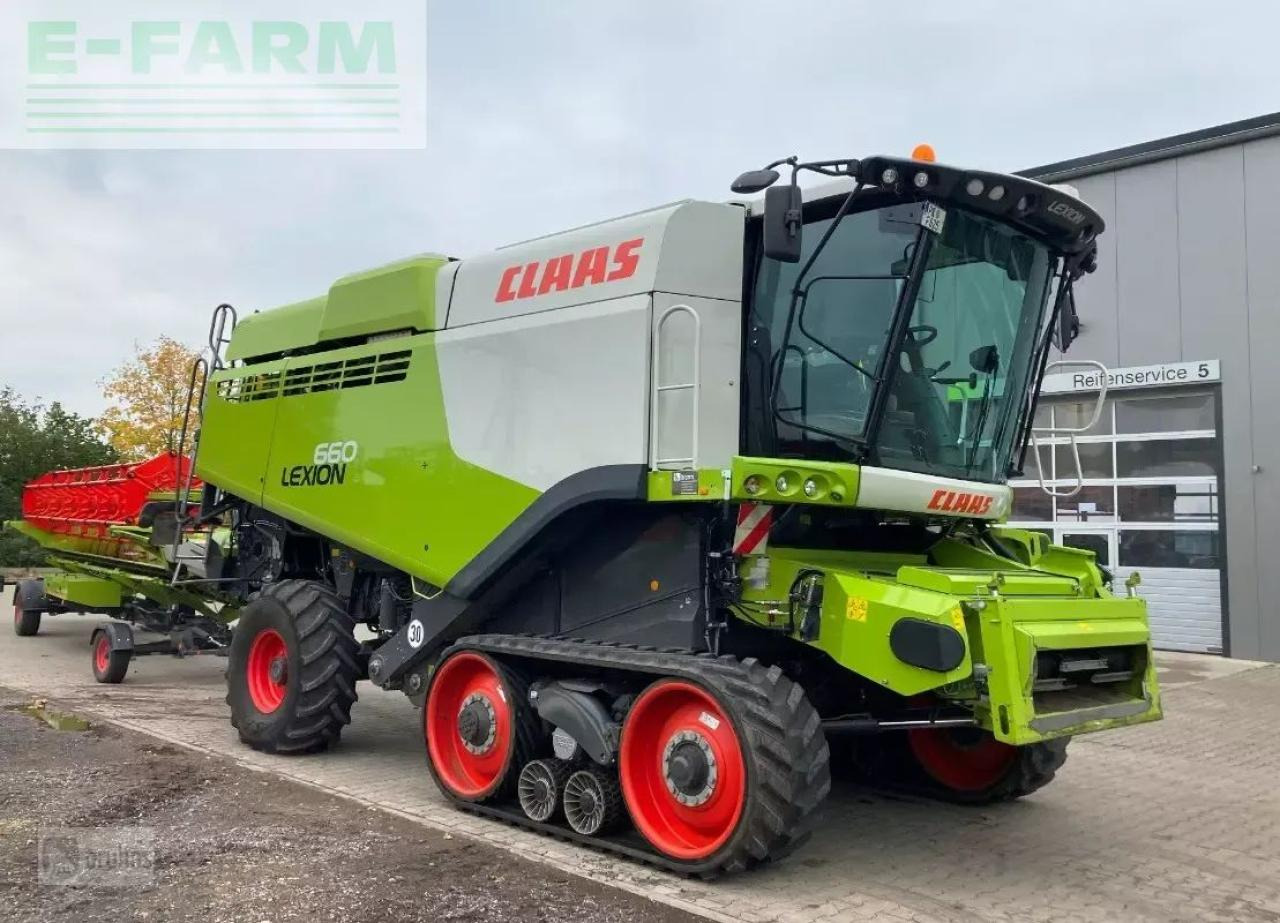 CLAAS lexion 660 tt mit vario 930 - Mejetærsker: billede 1 CLAAS lexion 660 tt mit vario 930 - Mejetærsker: billede 1
