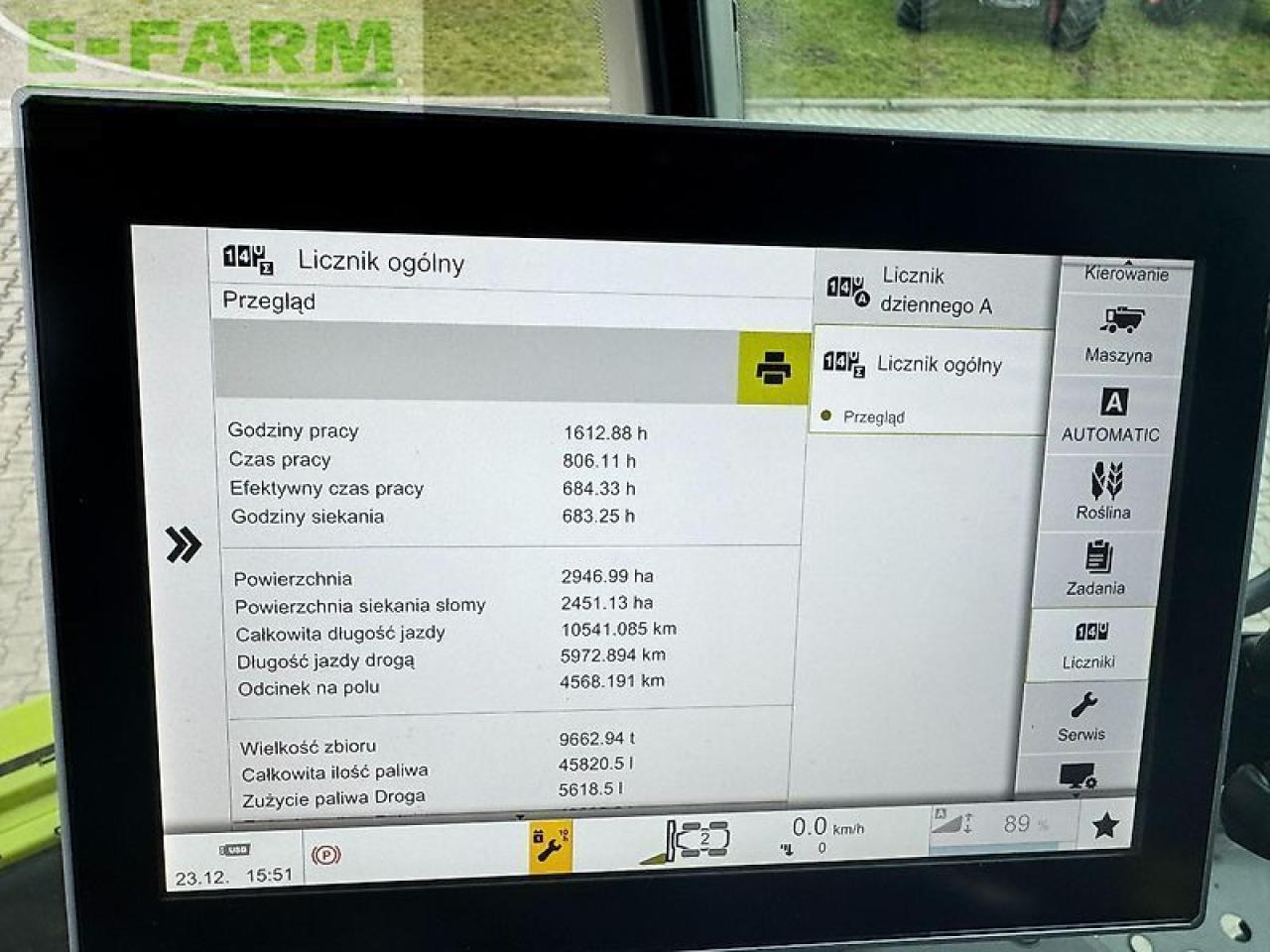 Mejetærsker CLAAS lexion 6800: billede 25 Mejetærsker CLAAS lexion 6800: billede 25
