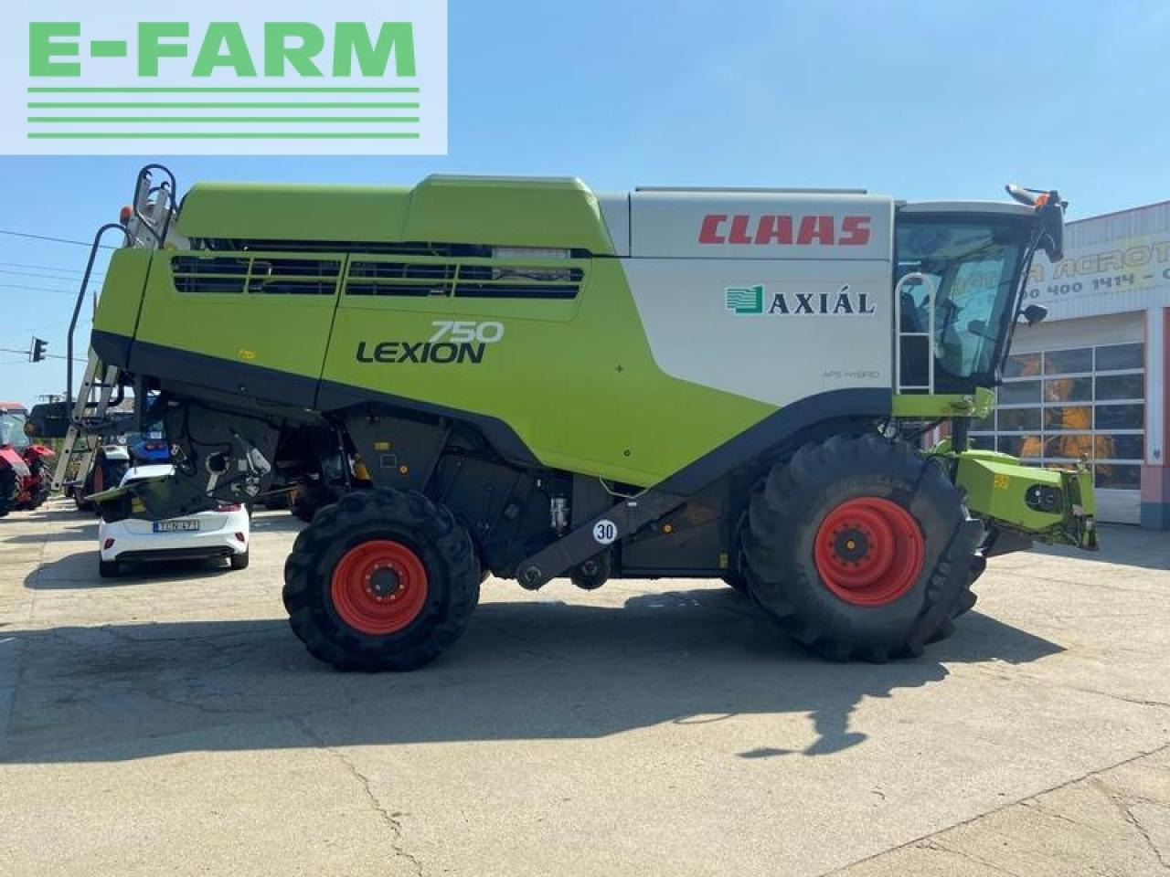 CLAAS lexion 750 - Mejetærsker: billede 4 CLAAS lexion 750 - Mejetærsker: billede 4