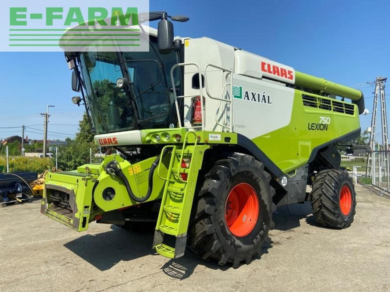 CLAAS lexion 750 - Mejetærsker: billede 1 CLAAS lexion 750 - Mejetærsker: billede 1