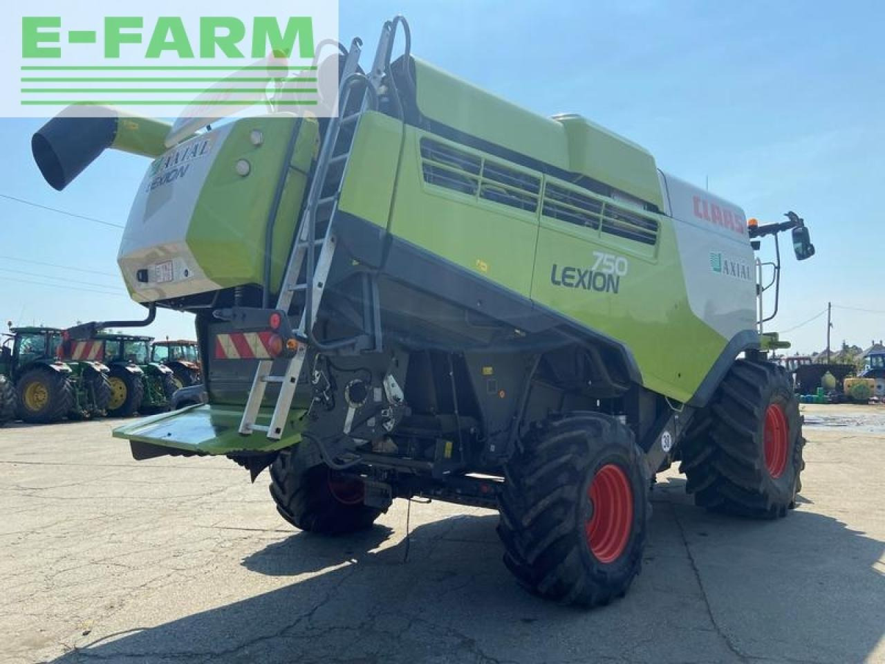 CLAAS lexion 750 - Mejetærsker: billede 5 CLAAS lexion 750 - Mejetærsker: billede 5