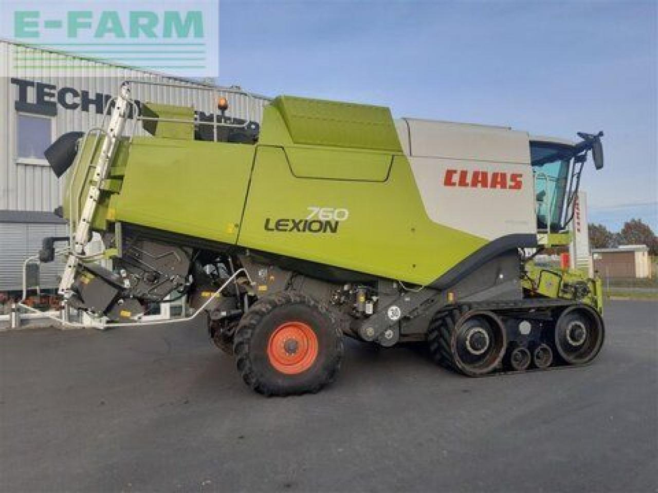 CLAAS lexion 760 tt - Mejetærsker: billede 4 CLAAS lexion 760 tt - Mejetærsker: billede 4