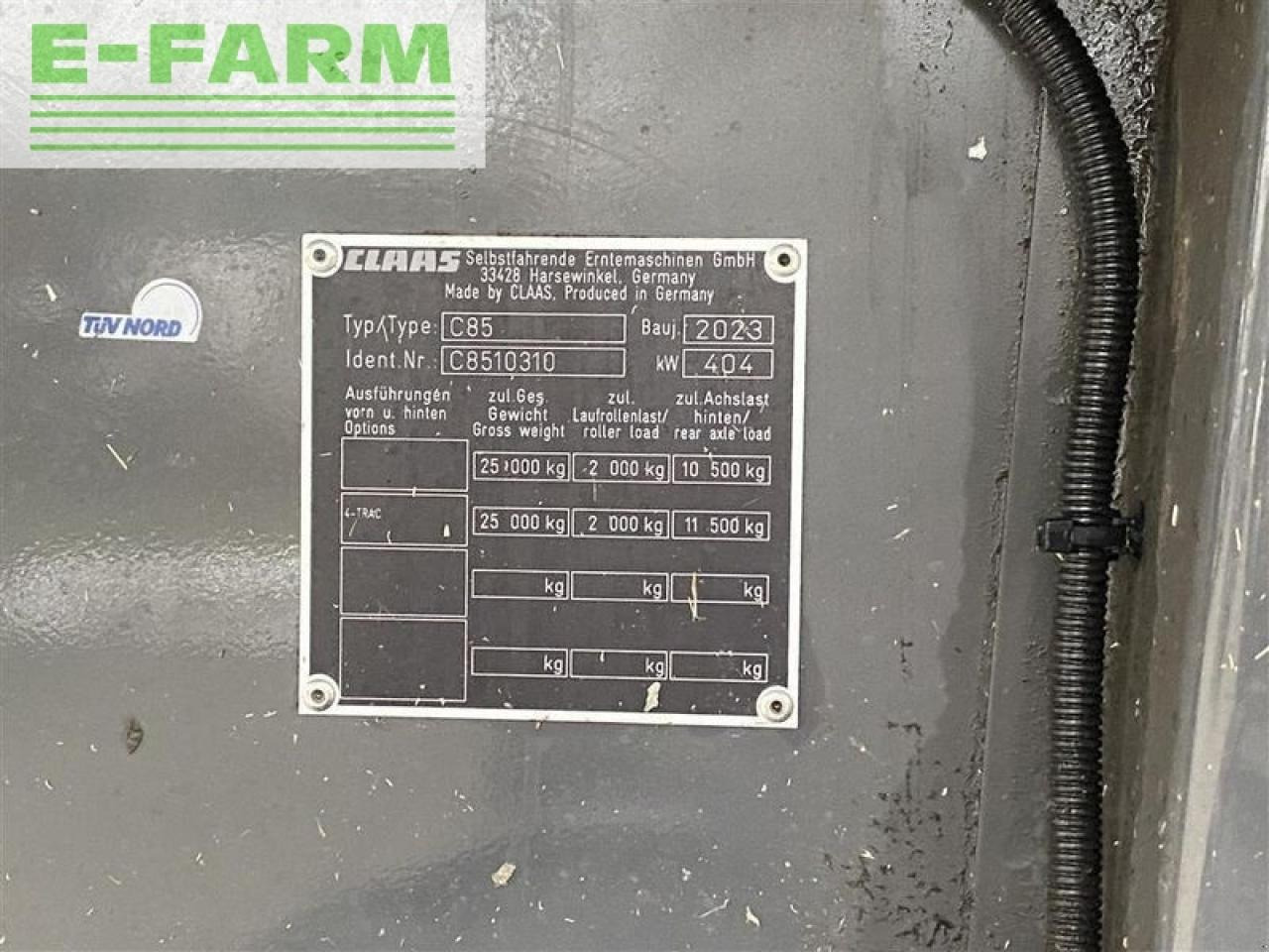 Mejetærsker CLAAS lexion 7700 tt m. finanzierung: billede 16 Mejetærsker CLAAS lexion 7700 tt m. finanzierung: billede 16