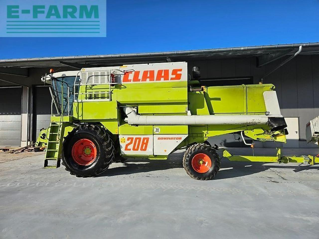 CLAAS mega 208 "gepflegte maschine" inzahlungnahme möglich - Mejetærsker: billede 3 CLAAS mega 208 "gepflegte maschine" inzahlungnahme möglich - Mejetærsker: billede 3