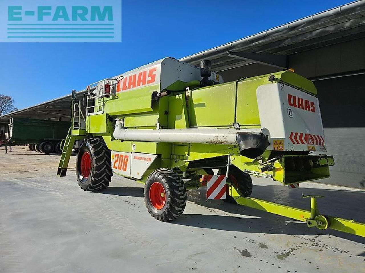 CLAAS mega 208 "gepflegte maschine" inzahlungnahme möglich - Mejetærsker: billede 4 CLAAS mega 208 "gepflegte maschine" inzahlungnahme möglich - Mejetærsker: billede 4
