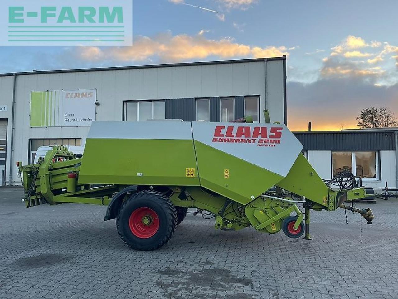 CLAAS quadrant 2200 rc - Firkant ballepresse: billede 1 CLAAS quadrant 2200 rc - Firkant ballepresse: billede 1