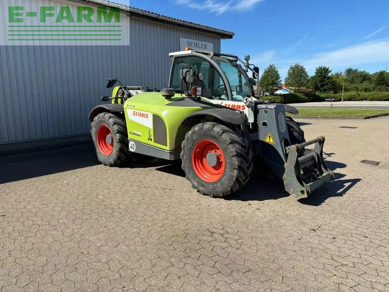 Teleskop truck CLAAS scorpion 7030: billede 9