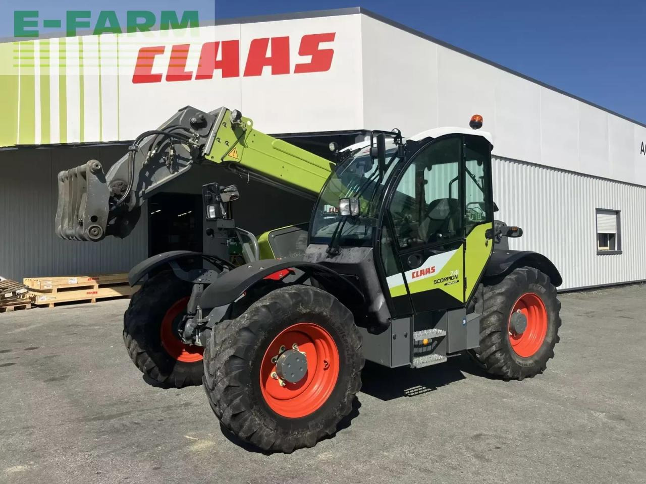 CLAAS scorpion 741 - Teleskop truck: billede 1 CLAAS scorpion 741 - Teleskop truck: billede 1