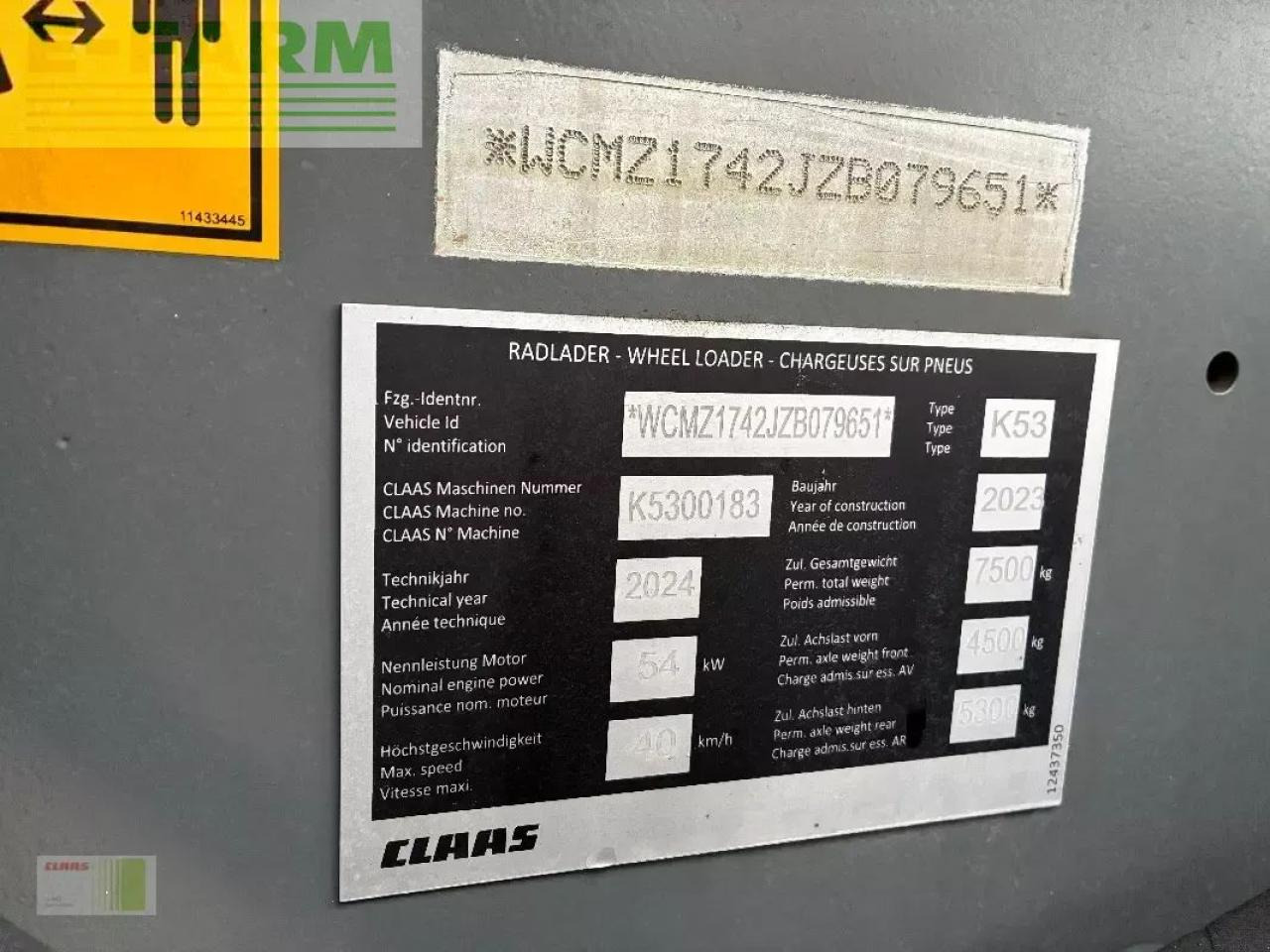 CLAAS torion 644 - Minigravemaskine: billede 4 CLAAS torion 644 - Minigravemaskine: billede 4