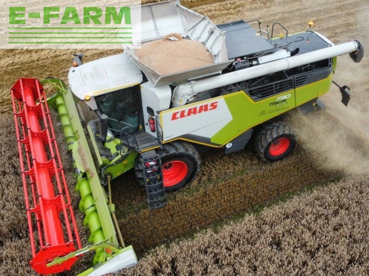 CLAAS trion 730 - Mejetærsker: billede 2 CLAAS trion 730 - Mejetærsker: billede 2