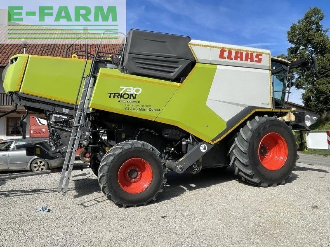 CLAAS trion 730 - Mejetærsker: billede 4 CLAAS trion 730 - Mejetærsker: billede 4