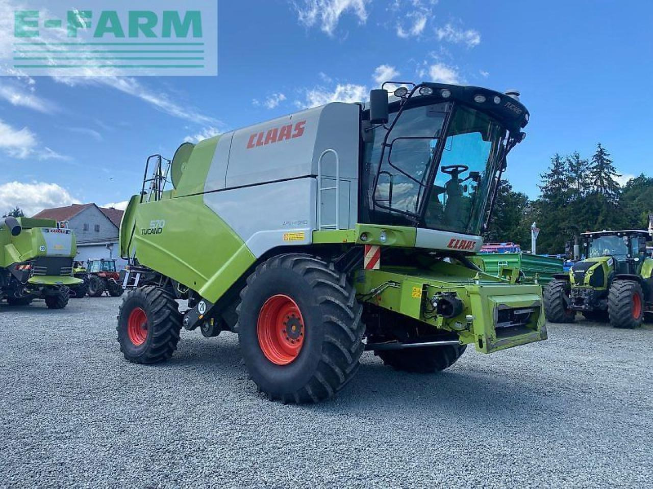 CLAAS tucano 570 - Mejetærsker: billede 1 CLAAS tucano 570 - Mejetærsker: billede 1