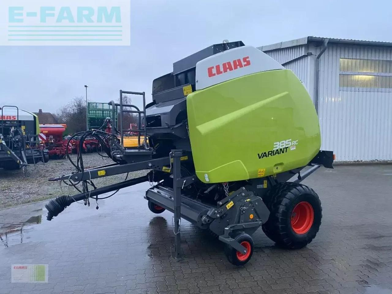 CLAAS variant 385 rc pro (inkl. 1 satz neuen endlosriemen) - Firkant ballepresse: billede 1 CLAAS variant 385 rc pro (inkl. 1 satz neuen endlosriemen) - Firkant ballepresse: billede 1