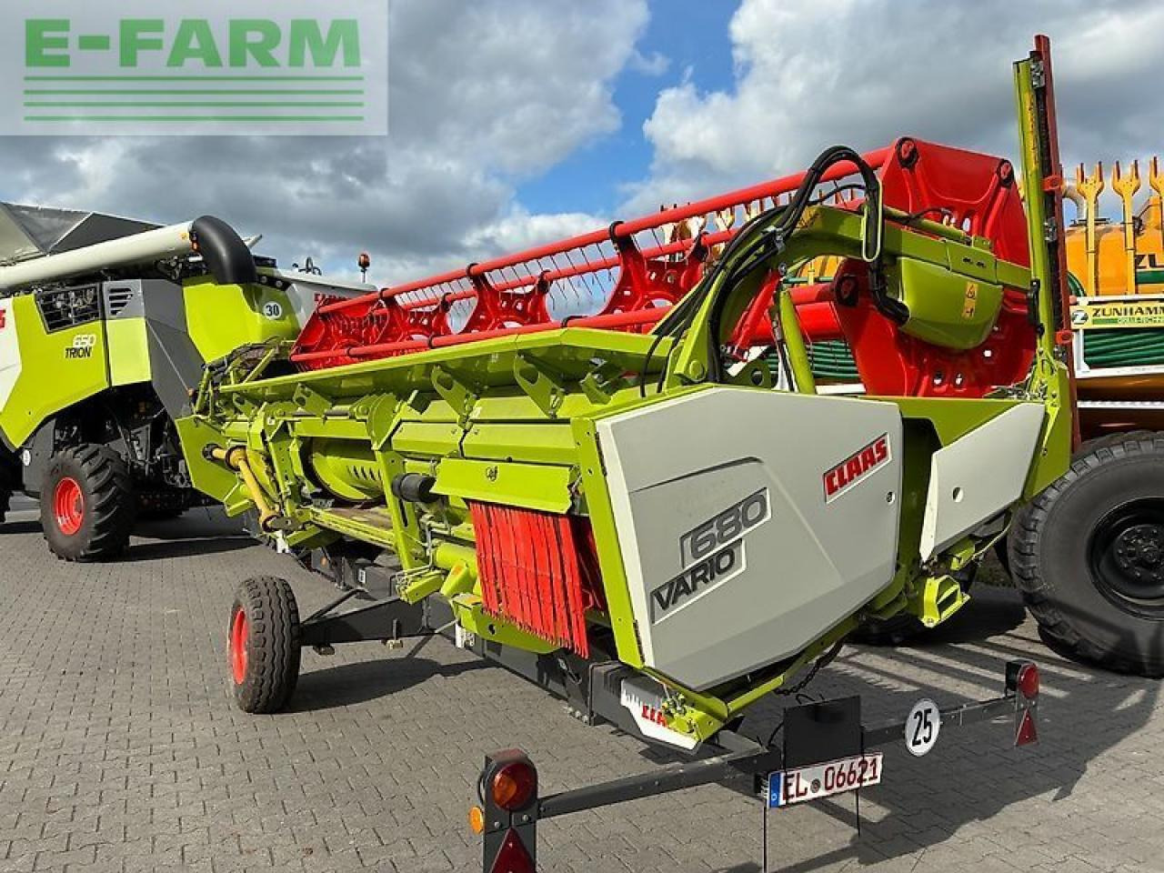 CLAAS vario 680 - Tilbehør til grønthøster: billede 4 CLAAS vario 680 - Tilbehør til grønthøster: billede 4